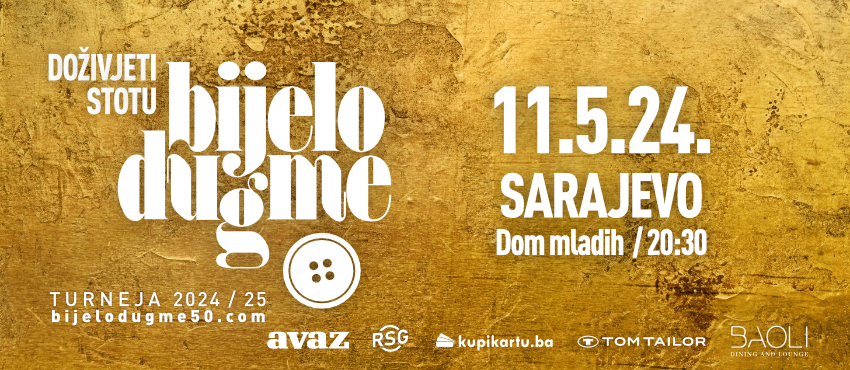BIJELO DUGME - 50 GODINA | kupikartu.ba | Sva zabava na jednom mjestu!